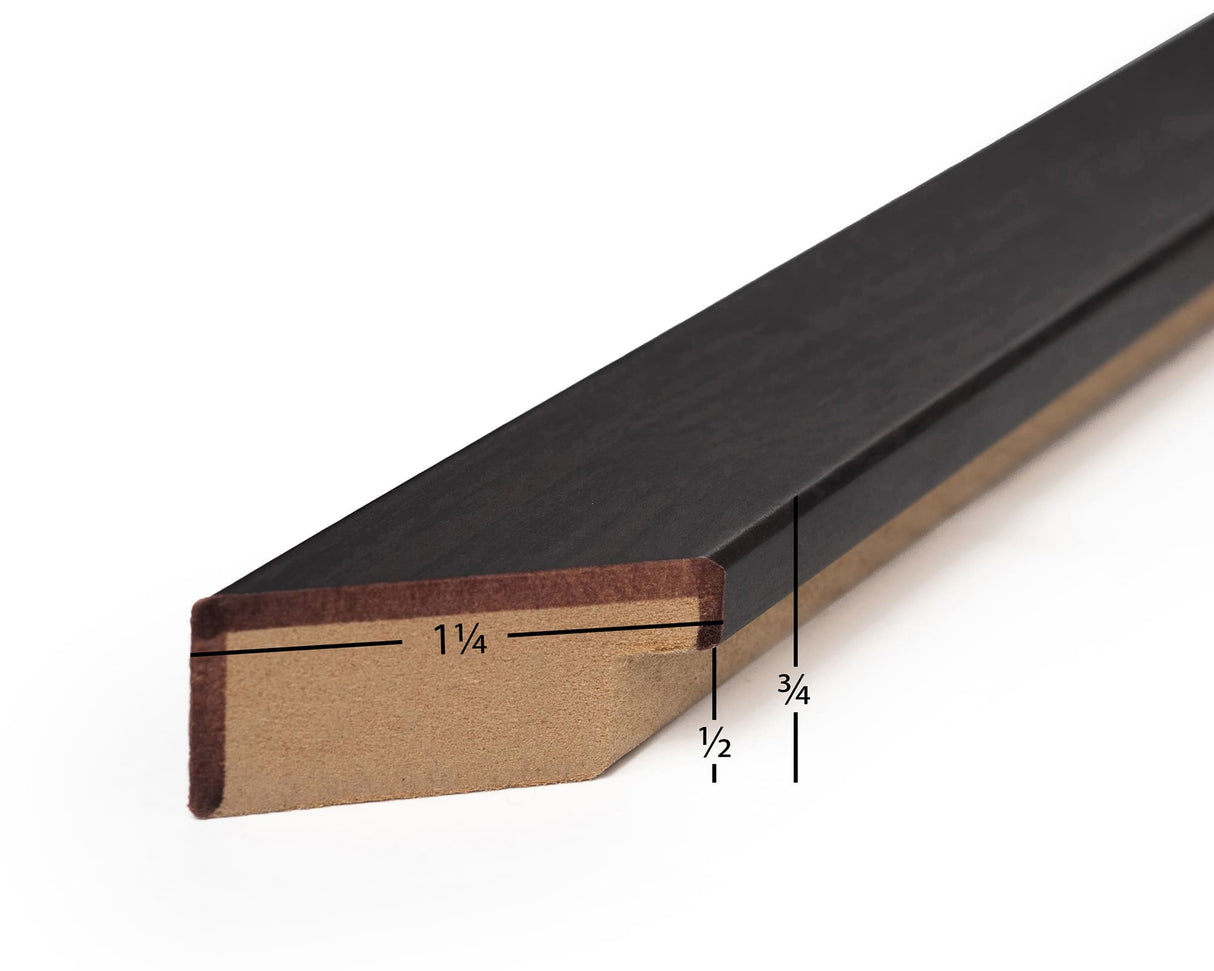 Affordable Medium Brazilian Walnut Picture Frame