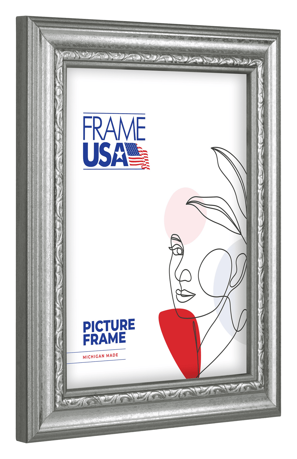 American Value Large Silver #795 Picture Frame