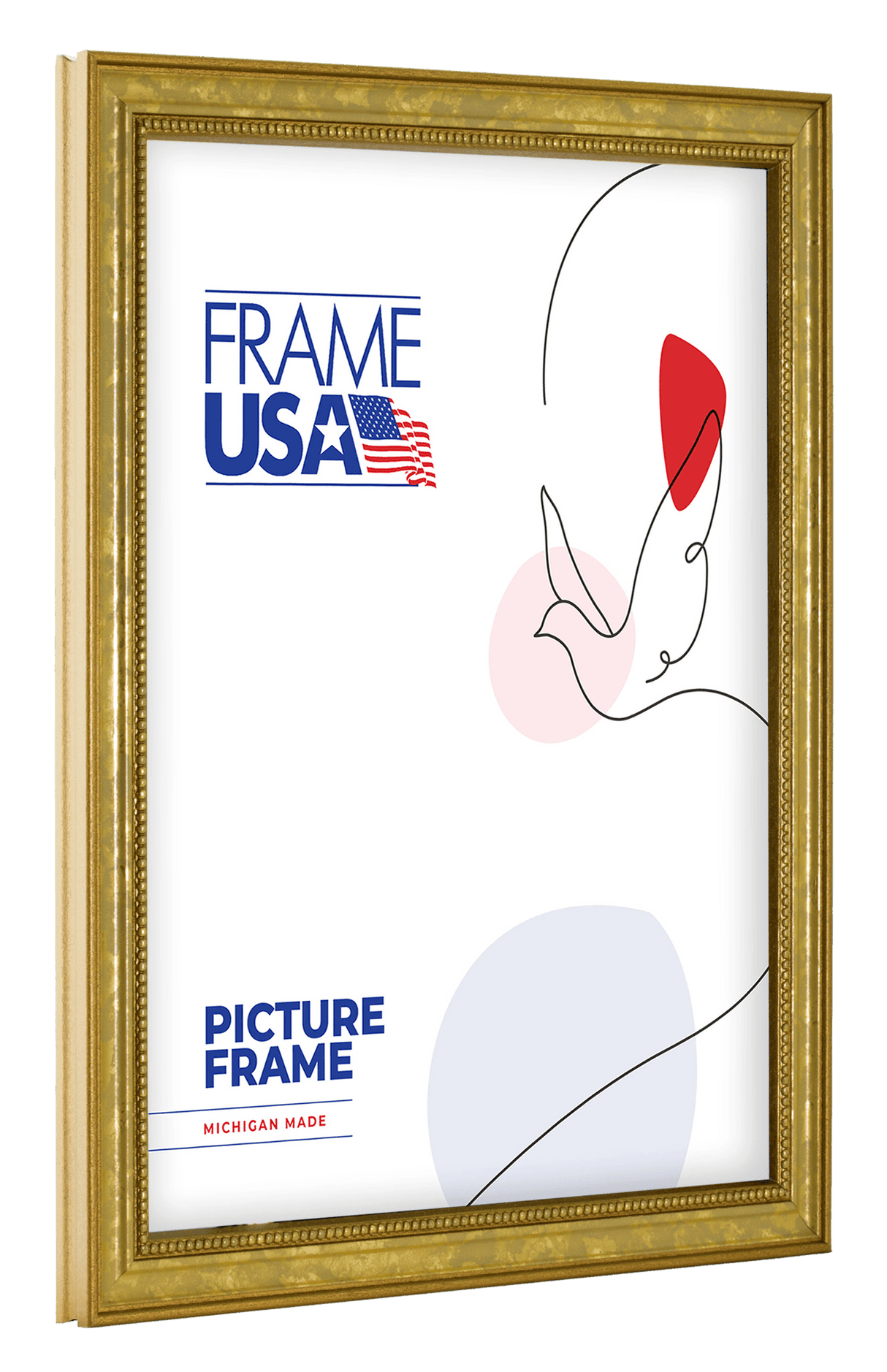 American Value Thin Gold #802 Picture Frame