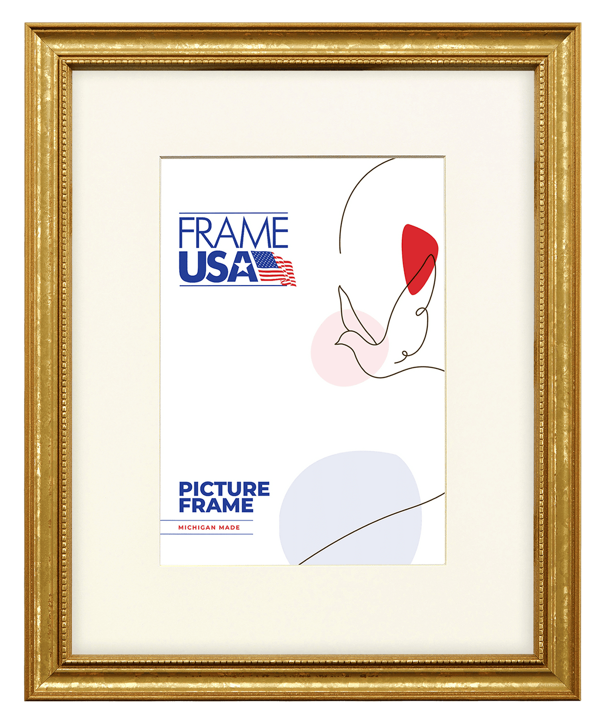 American Value Thin Gold #802 Picture Frame