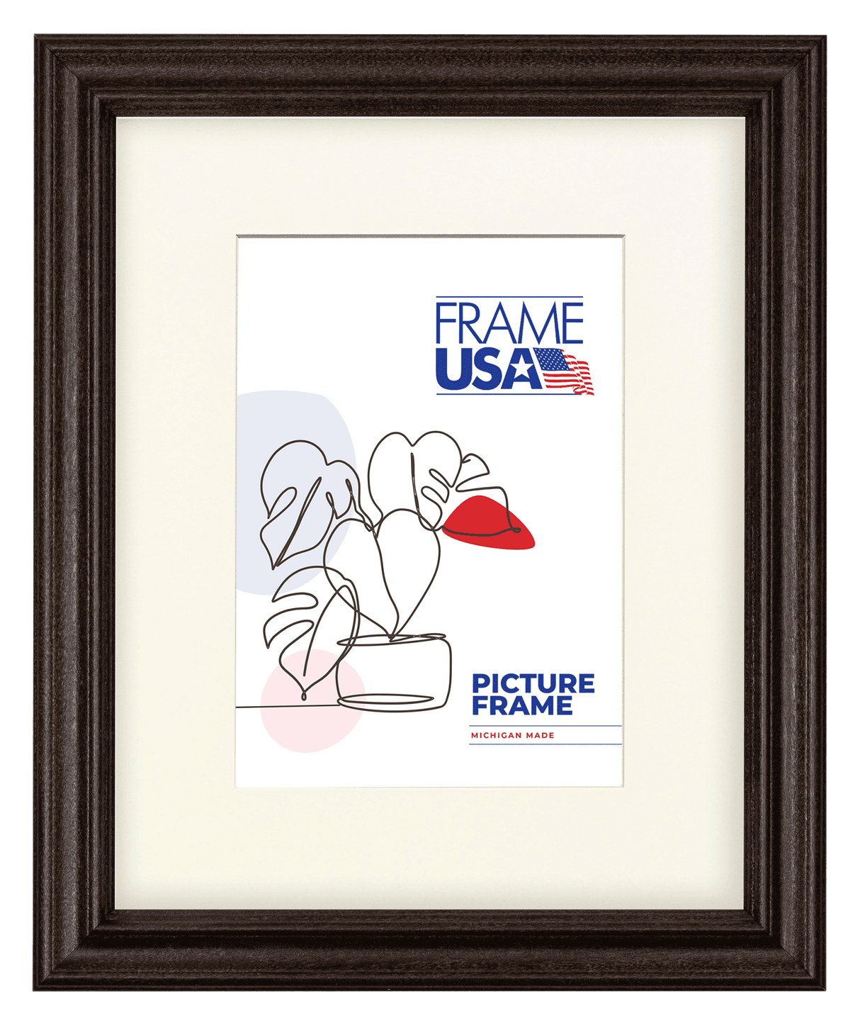 Classic Walnut Picture Frame