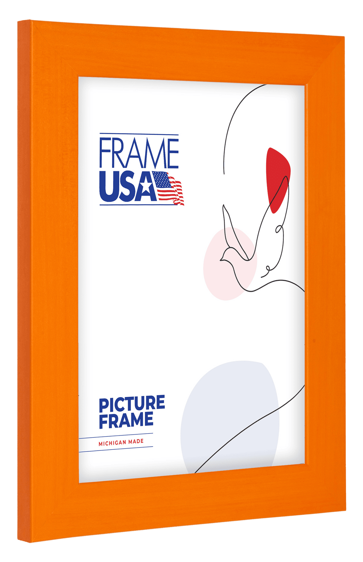 Colori Medium Orange Picture Frame