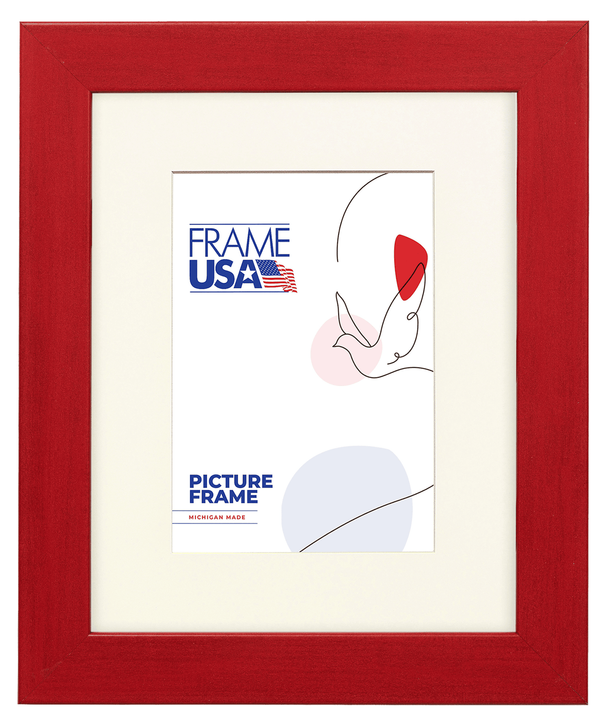 Colori Medium Red Picture Frame