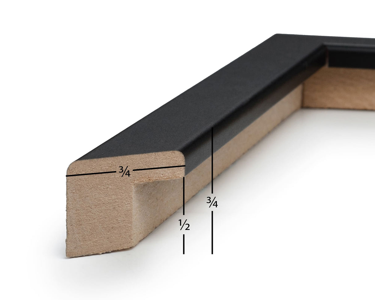 Corporate Thin Black Picture Frame