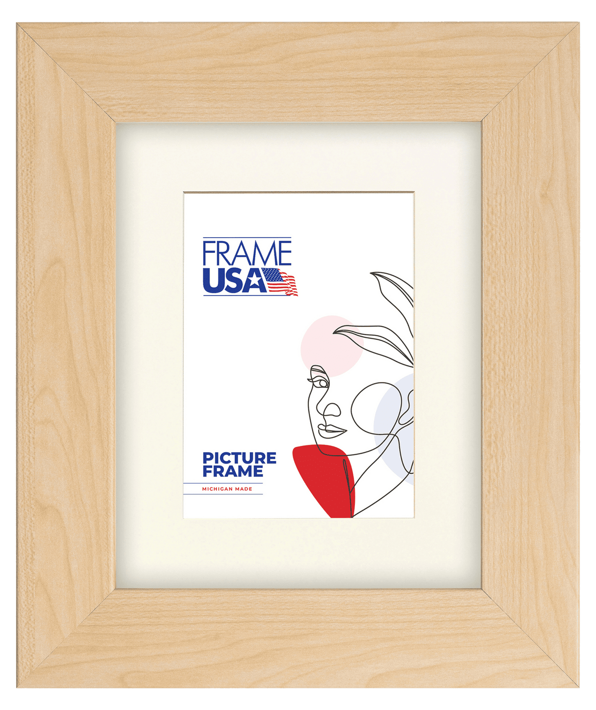 Corporate Wide American Maple Picture Frame