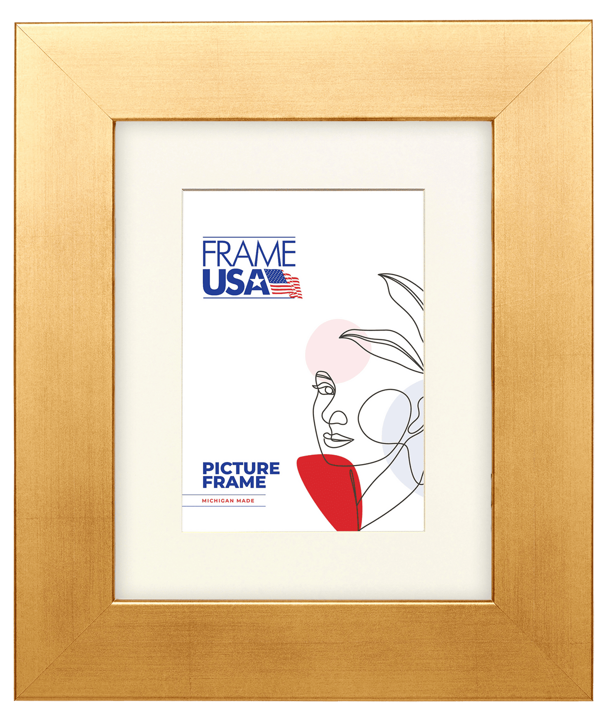 Corporate Wide Gold Picture Frame