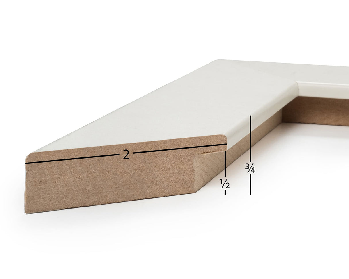 Corporate Wide White Picture Frame