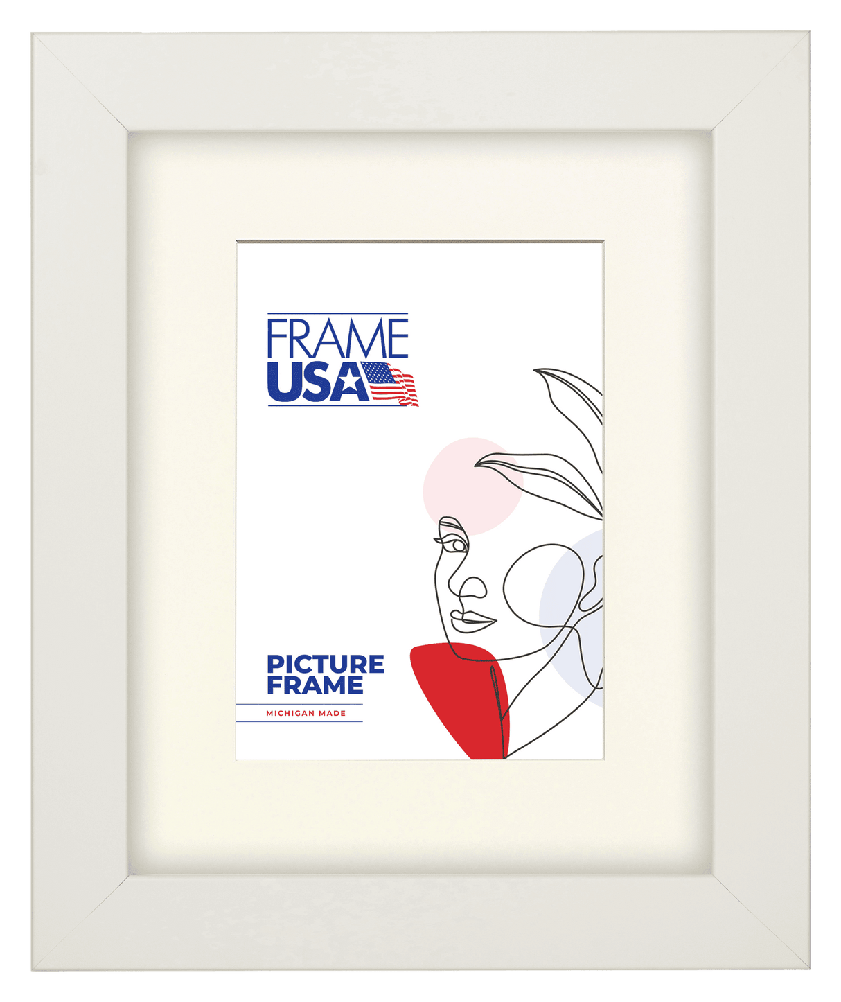Corporate White Satin Picture Frame