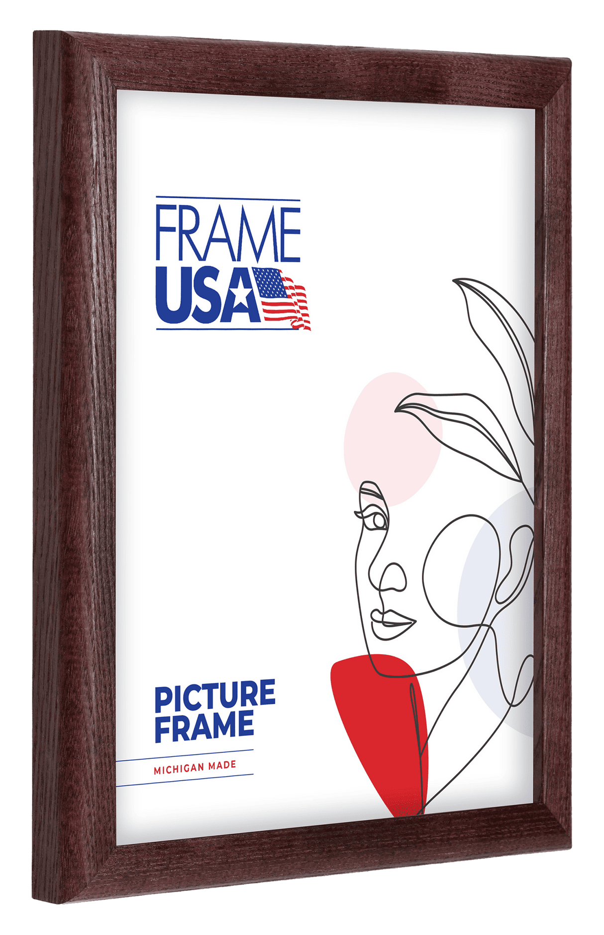 Economy Cherry Picture Frame