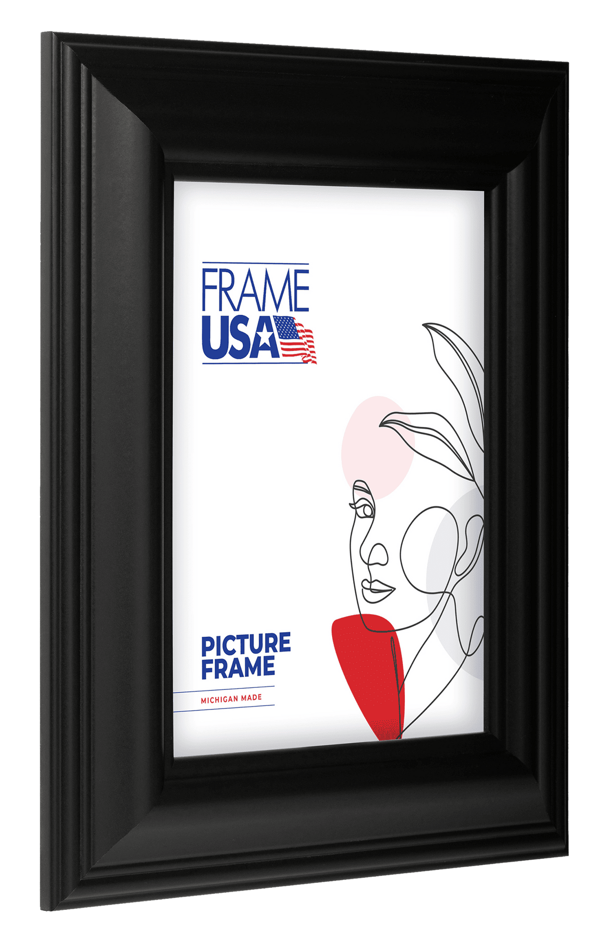 Executive Black Satin Picture Frame