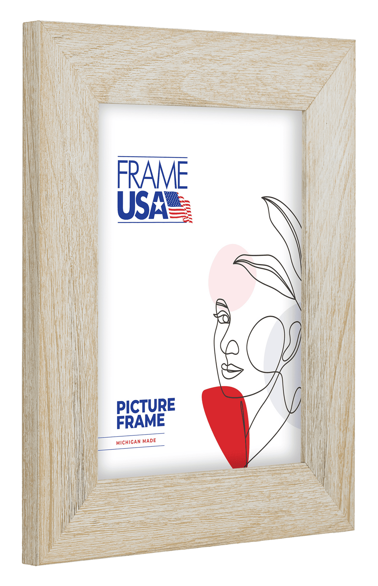 Farmhouse Barnwood White Picture Frame
