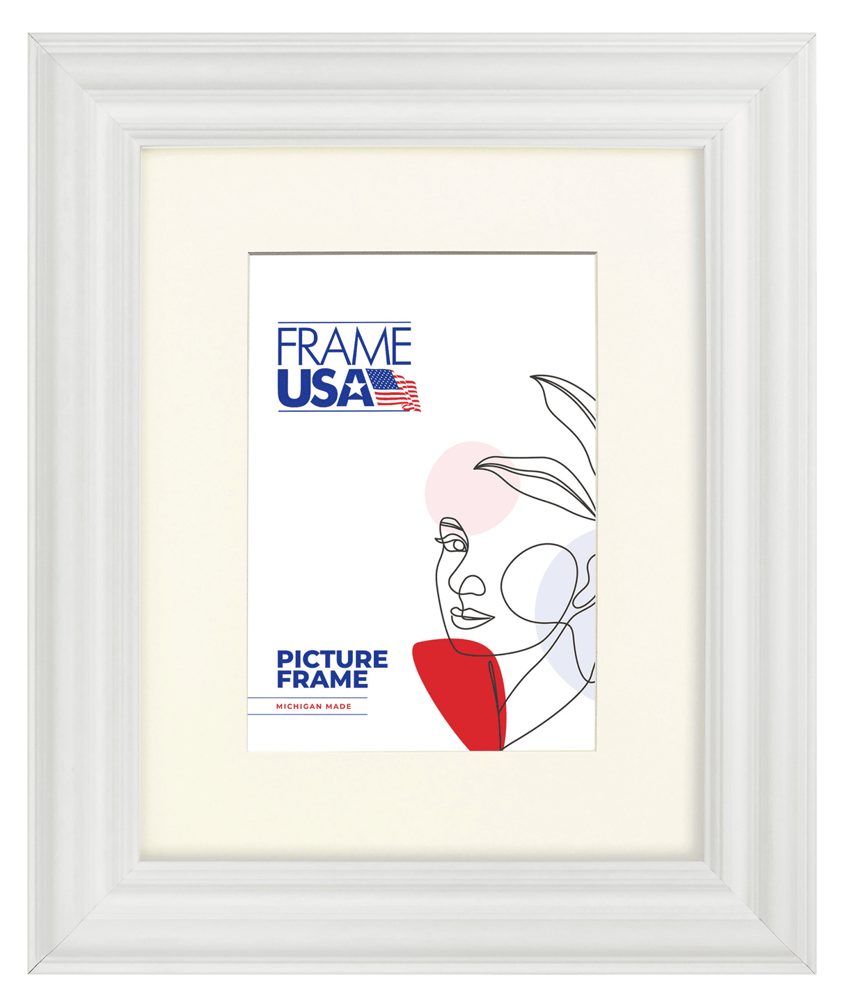 Grande White Picture Frame