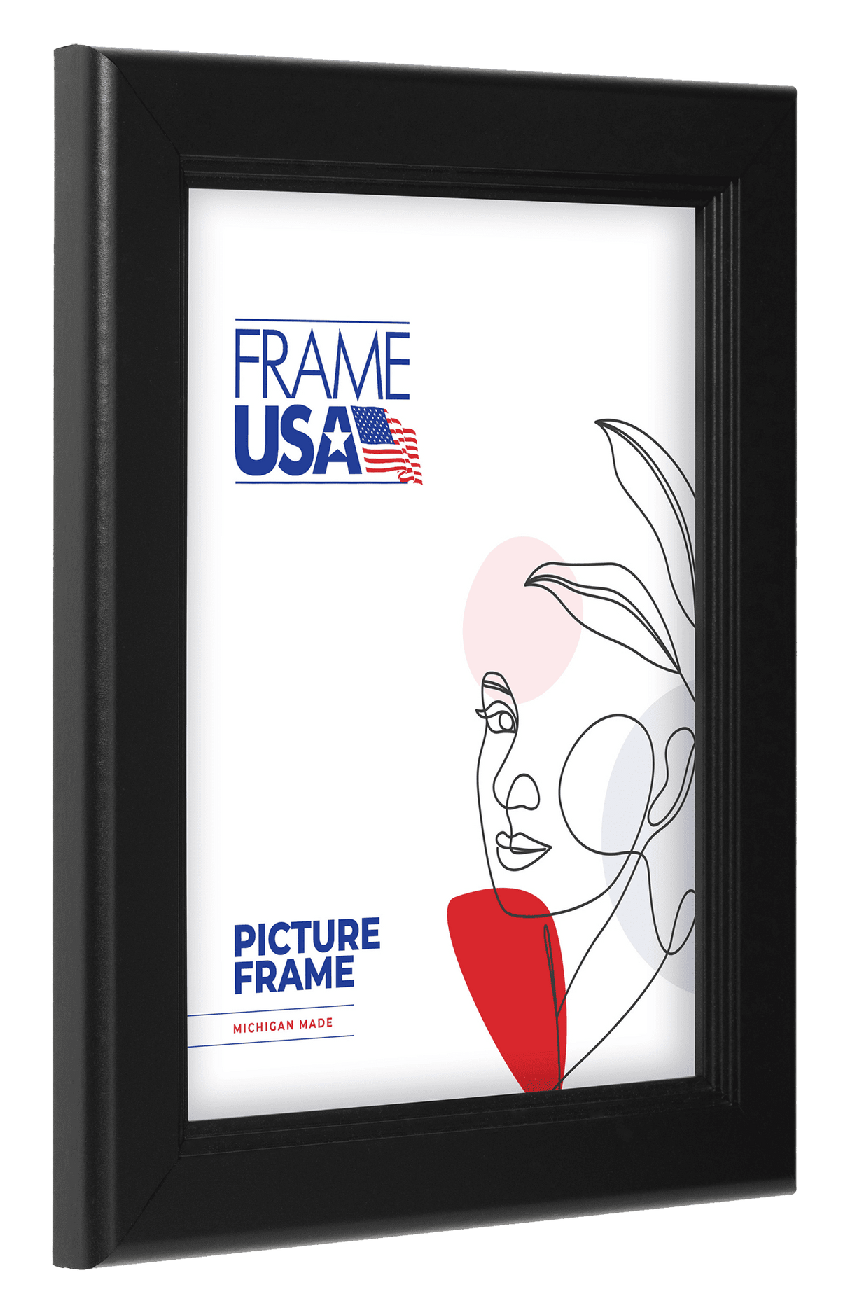 Modern Living Black Satin Picture Frame