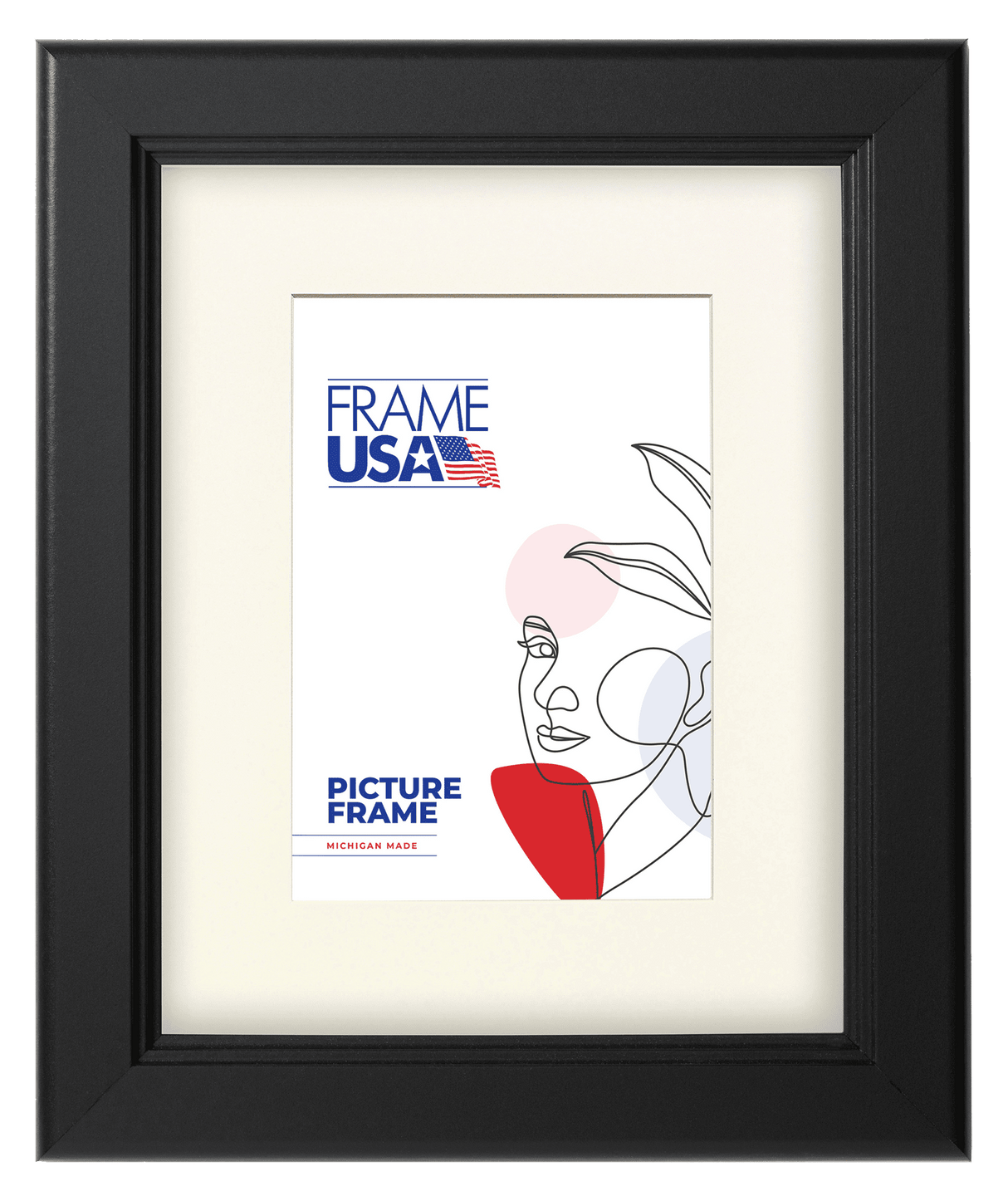 Modern Living Black Satin Picture Frame