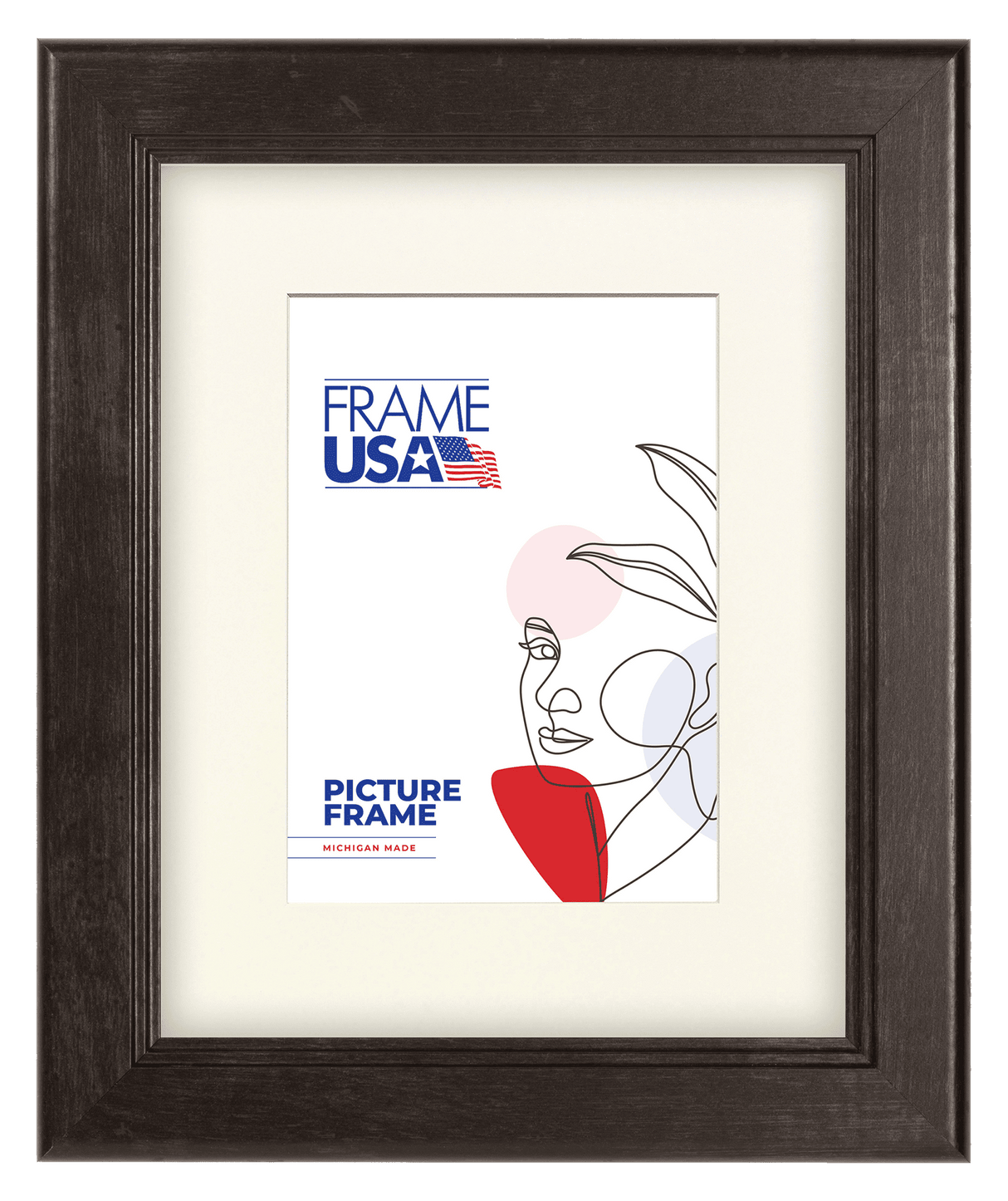 Modern Living Espresso Walnut Picture Frame
