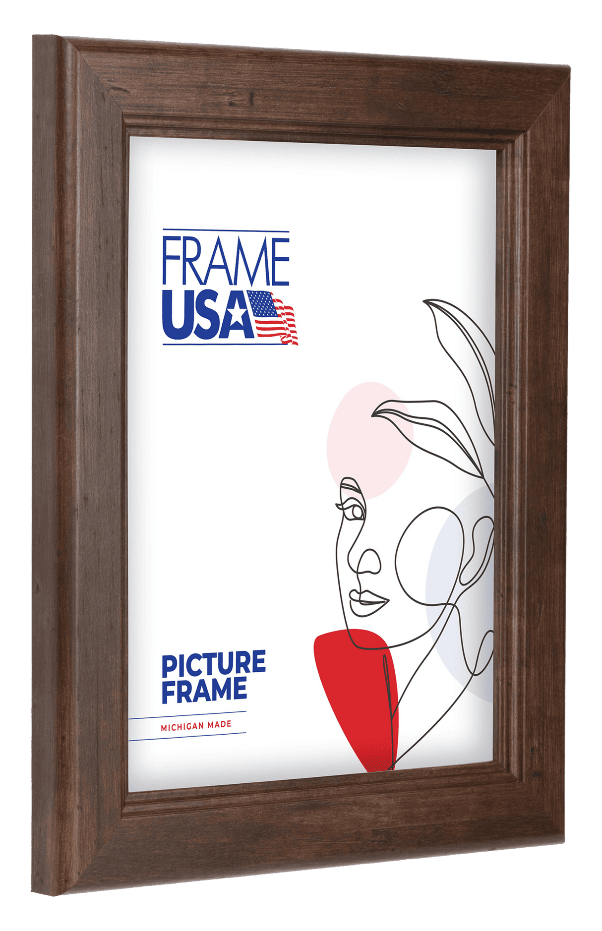 Modern Living Mocha Walnut Picture Frame