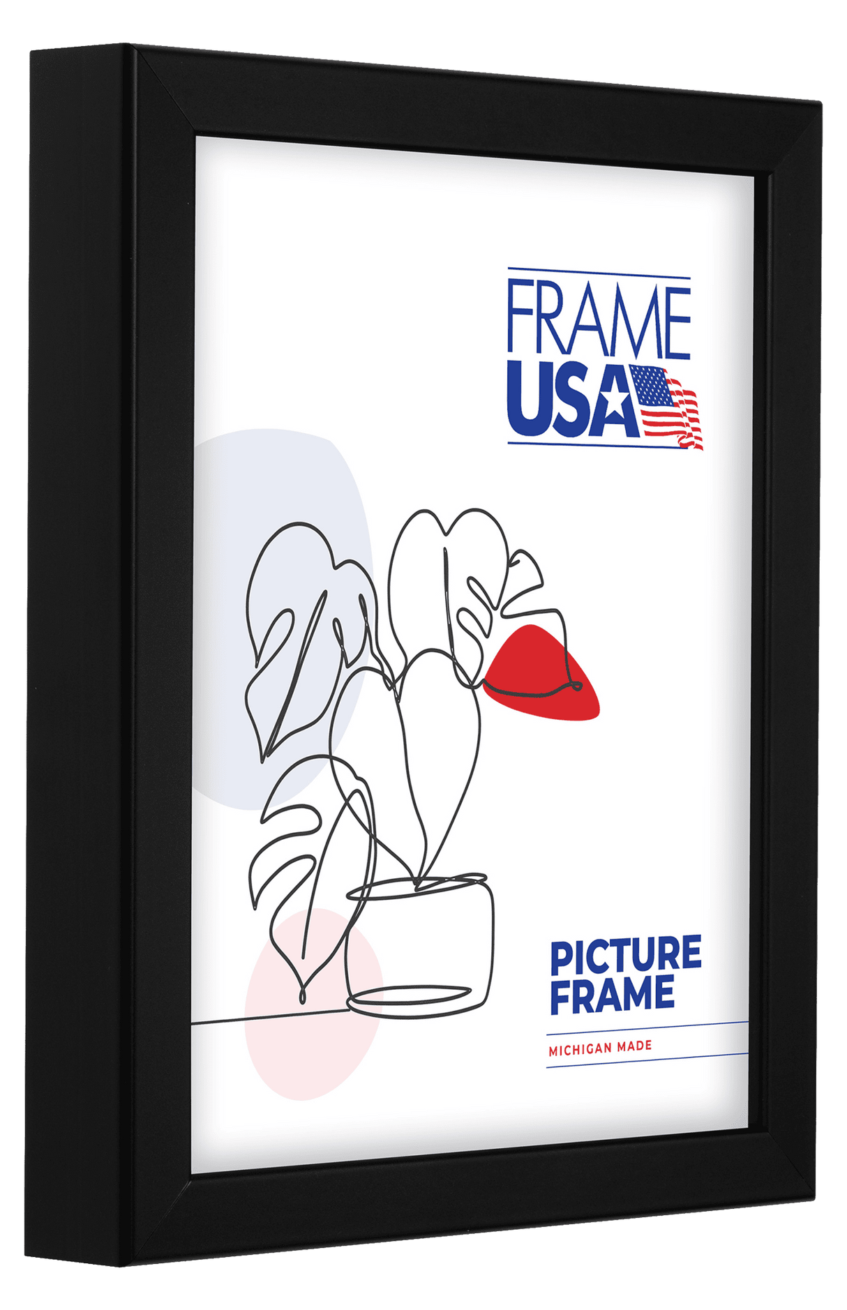 True Depth Black Picture Frame