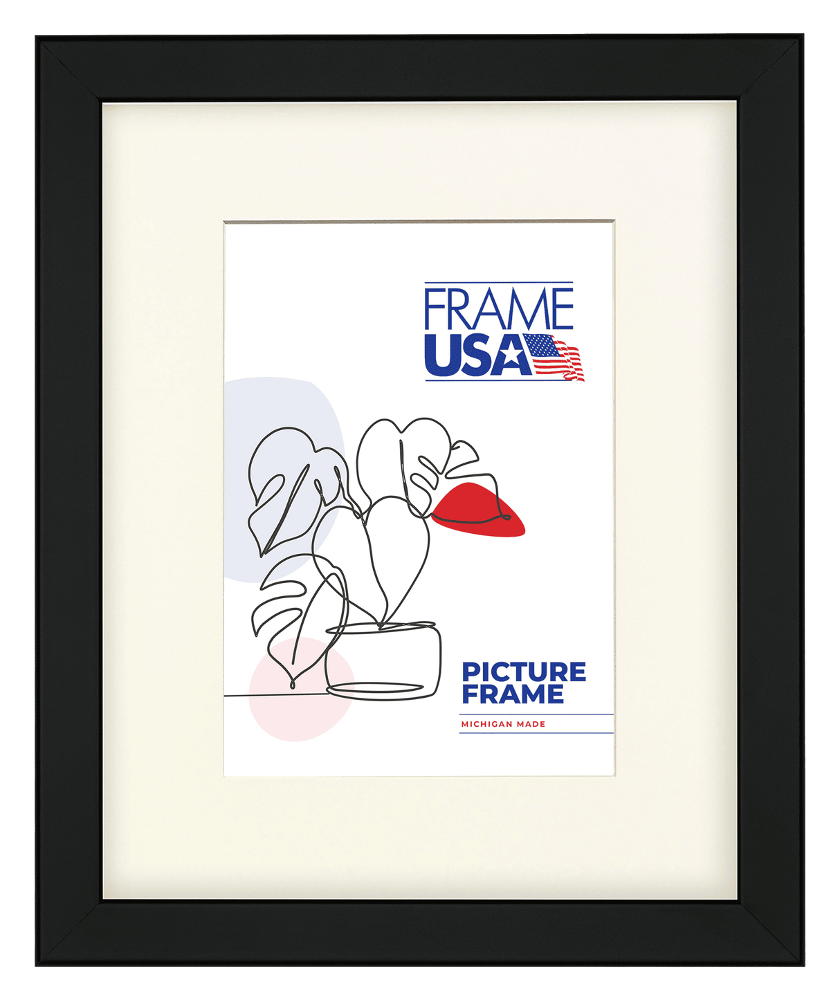True Depth Black Picture Frame