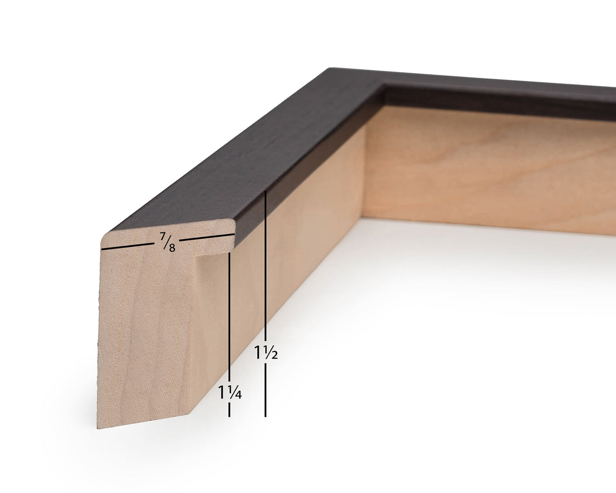 True Depth Brazilian Walnut Picture Frame