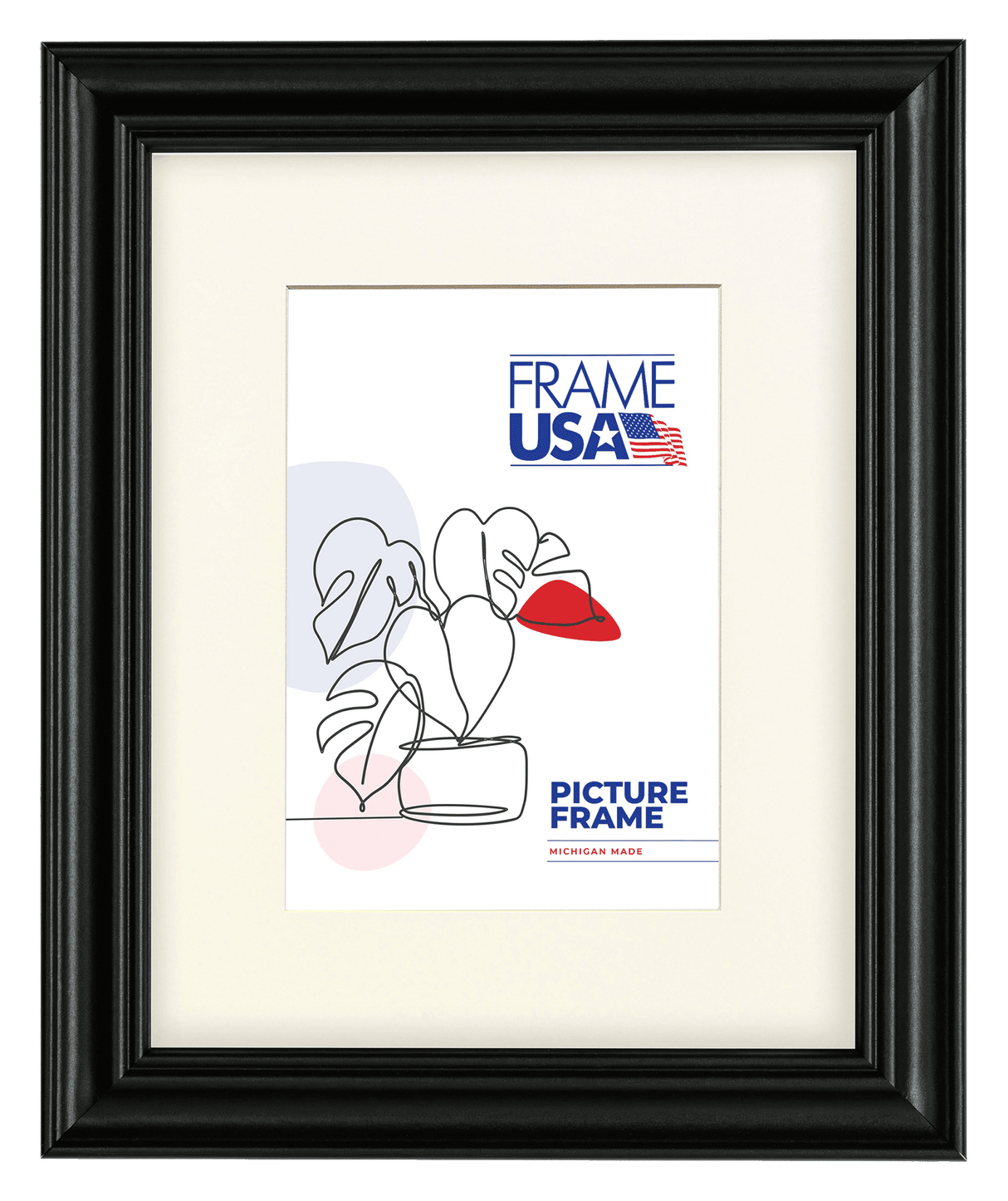 Value Added Black Picture Frame