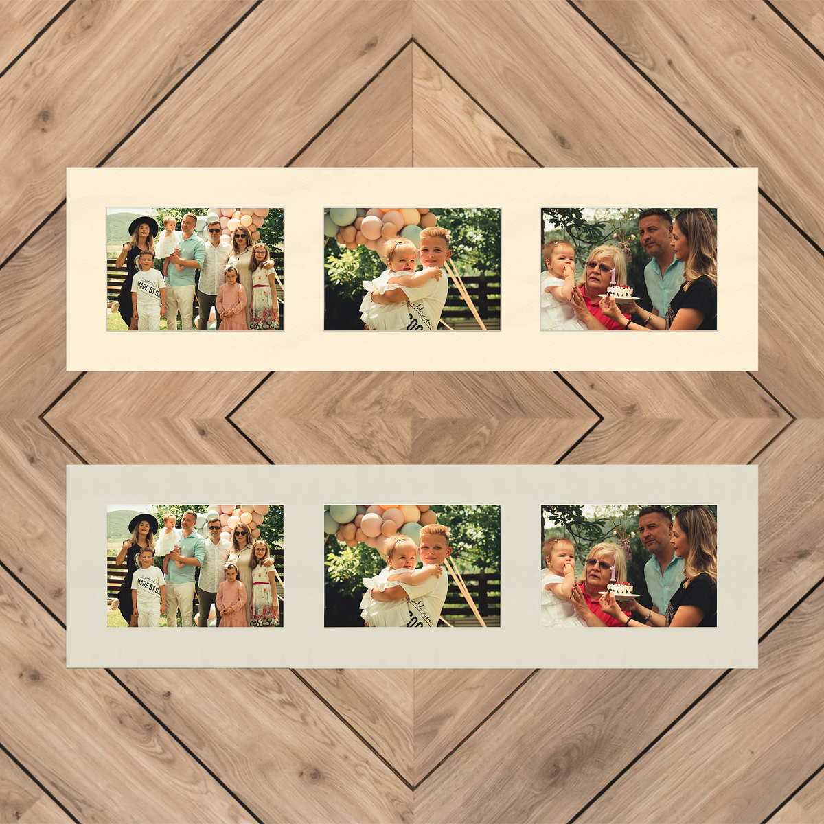 3 Opening Photo Mats | Multi Opening Matboards | Frame USA