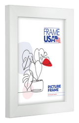 Affordable Medium White Picture Frame