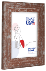 American Barn Red Wide Picture Frame