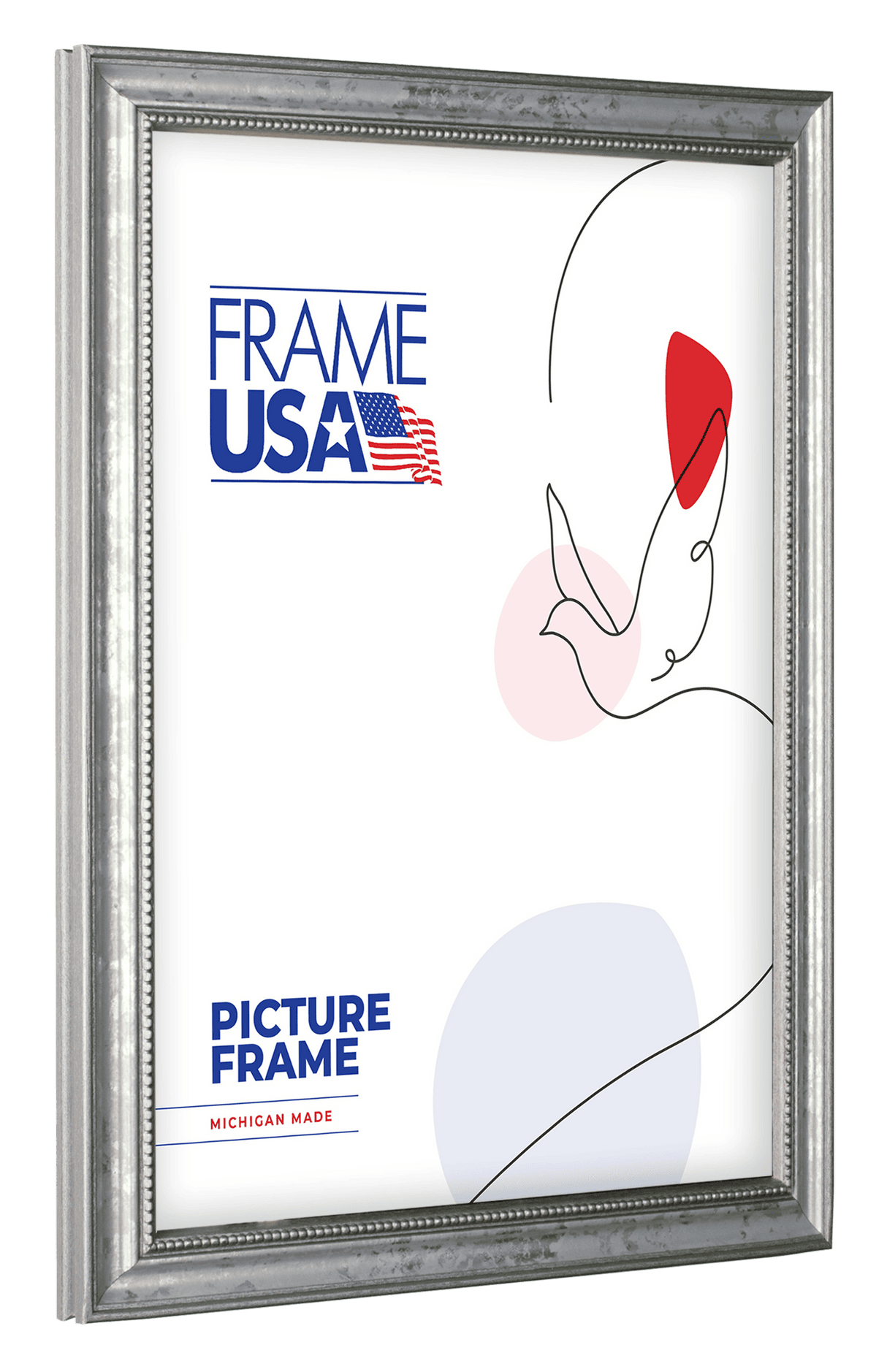 American Value Thin Silver #802 Picture Frame