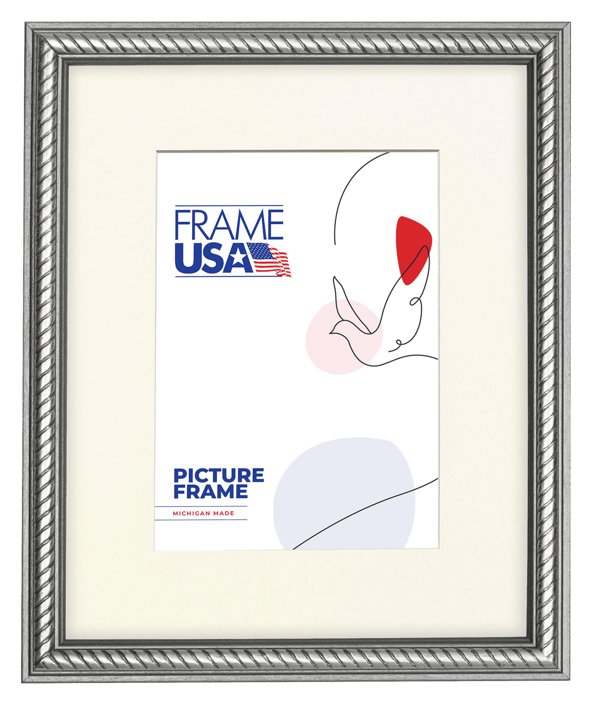 American Value Thin Silver #805 Picture Frame