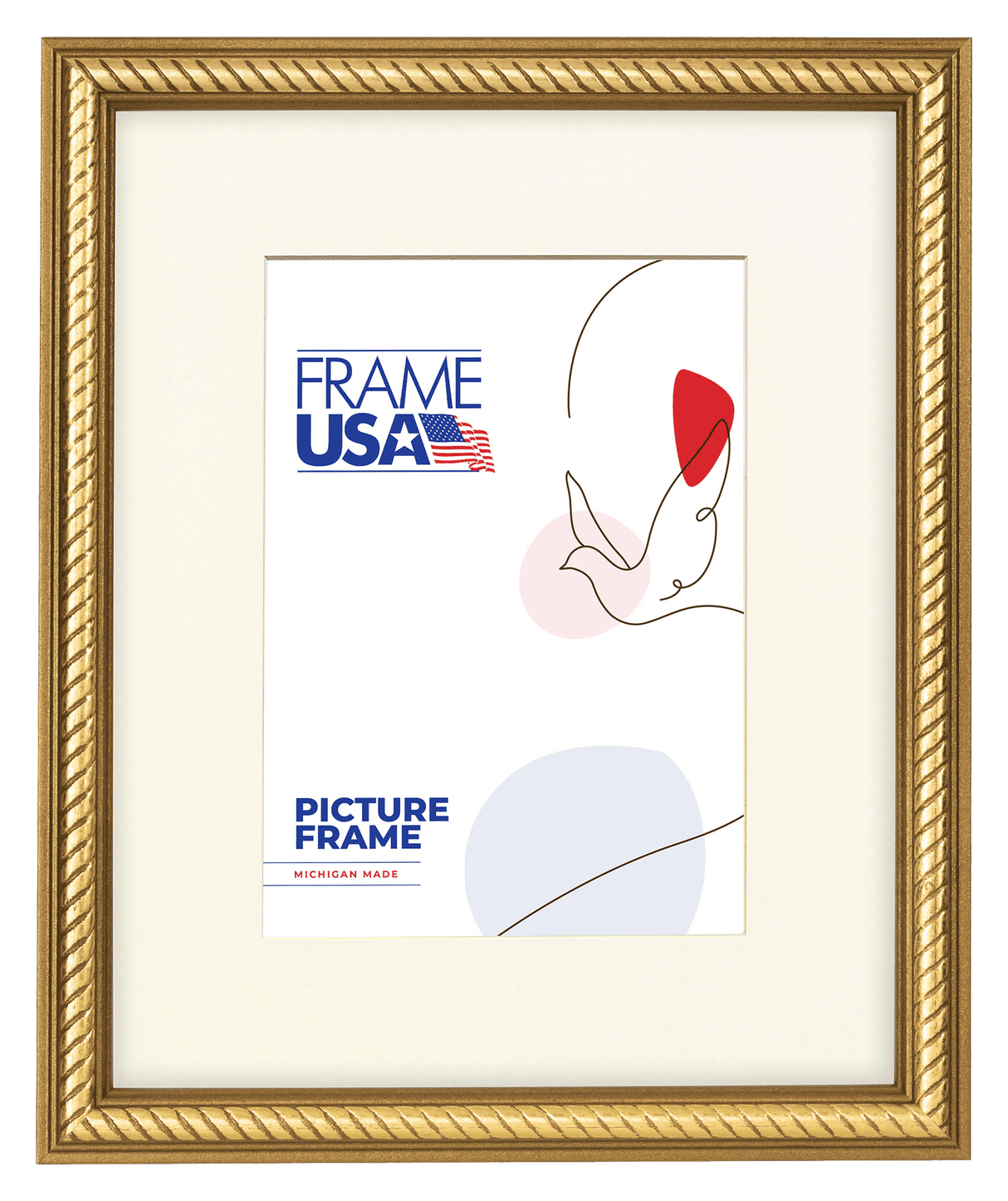 American Value Thin Gold #805 Picture Frame