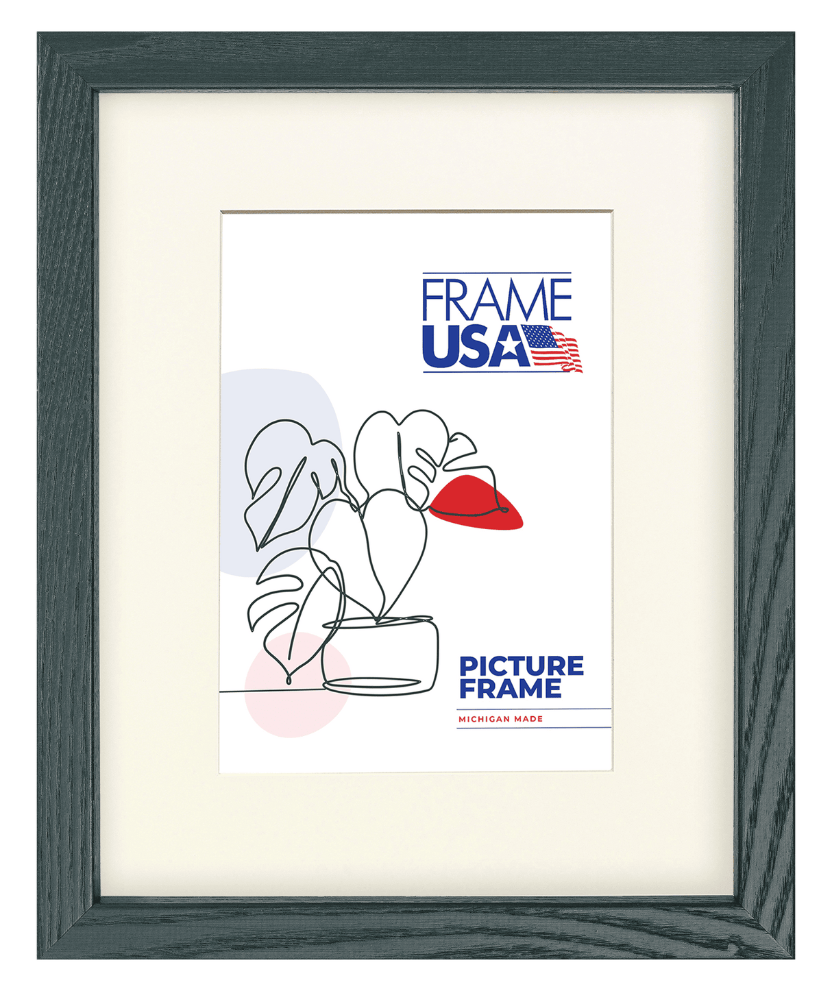 Architect Hunter Green Picture Frame