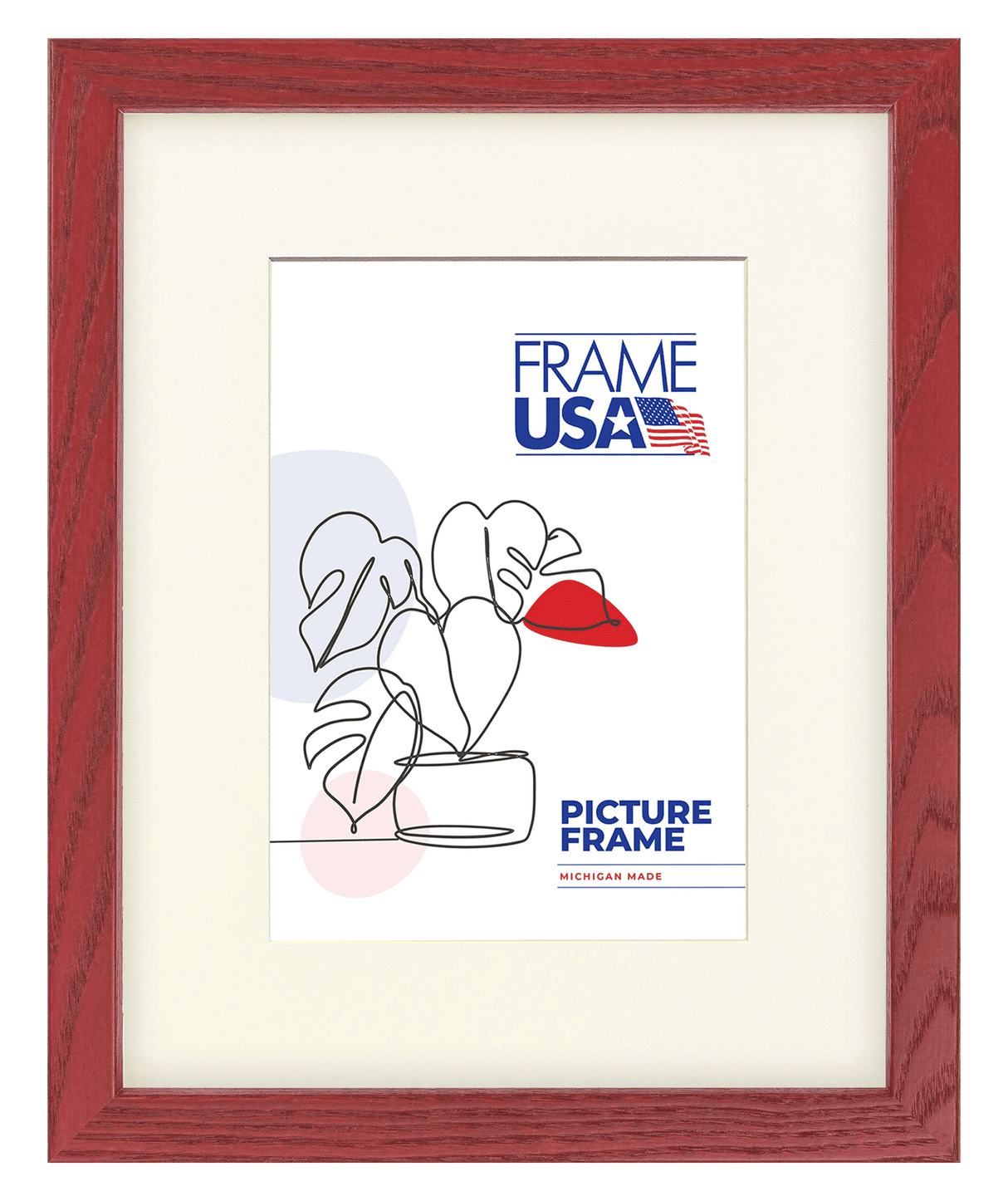 Architect Red Picture Frame