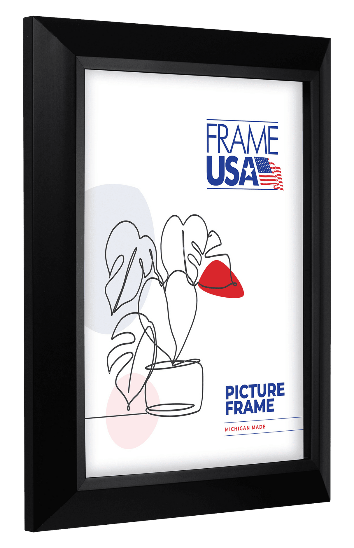 Black Narrow Picture Frame
