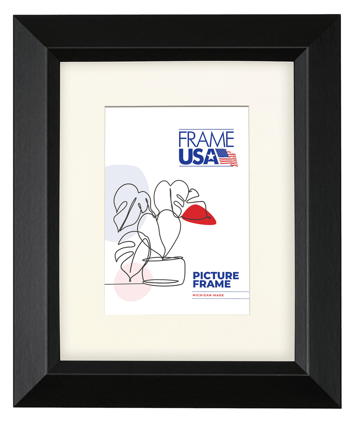 Black Narrow Picture Frame