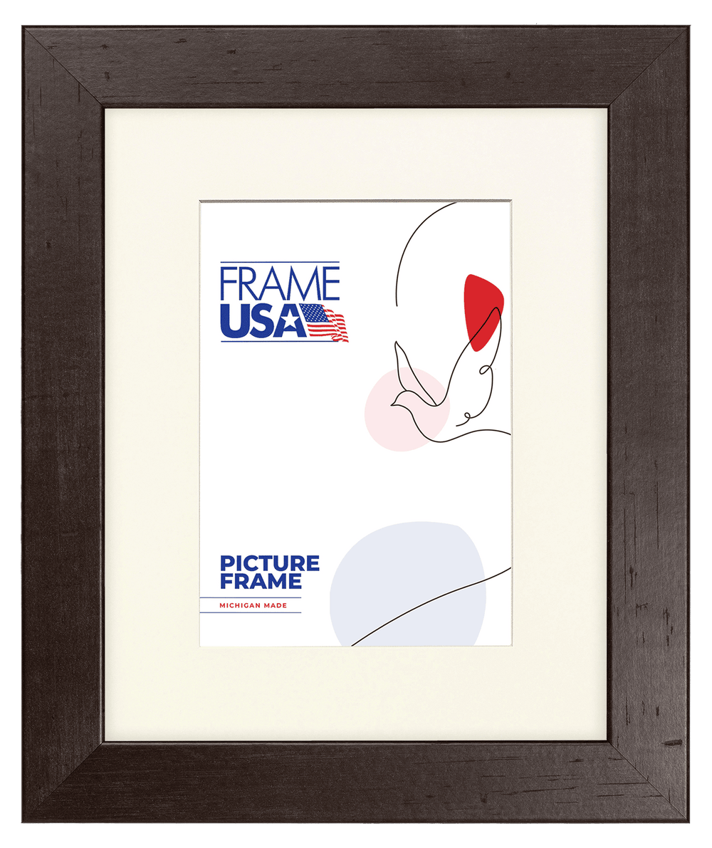 Pitcher Frame Moden Modern Wood Picture Frames - Brown | Home Décor Picture Frames – Frame USA