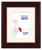 Café Rounded Burgundy Picture Frame