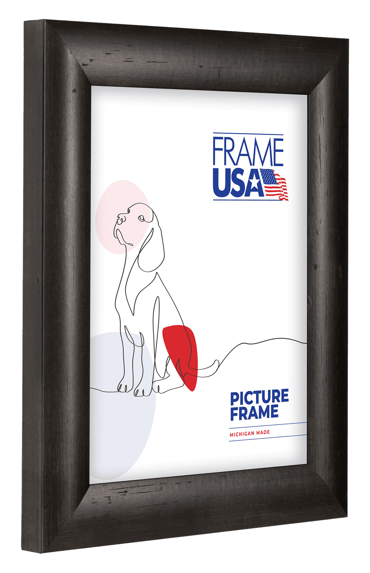 Café Rounded Espresso Picture Frame