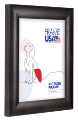 Café Rounded Espresso Picture Frame