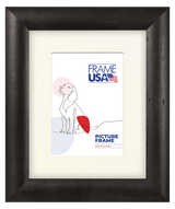 Café Rounded Espresso Picture Frame