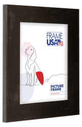 Café Wide Espresso Picture Frame