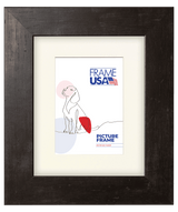 Café Wide Espresso Picture Frame