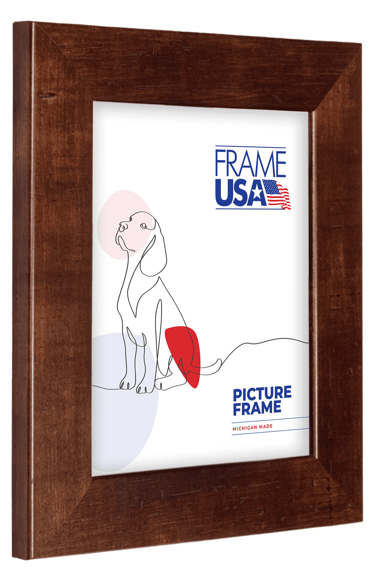Café Wide Mocha Picture Frame