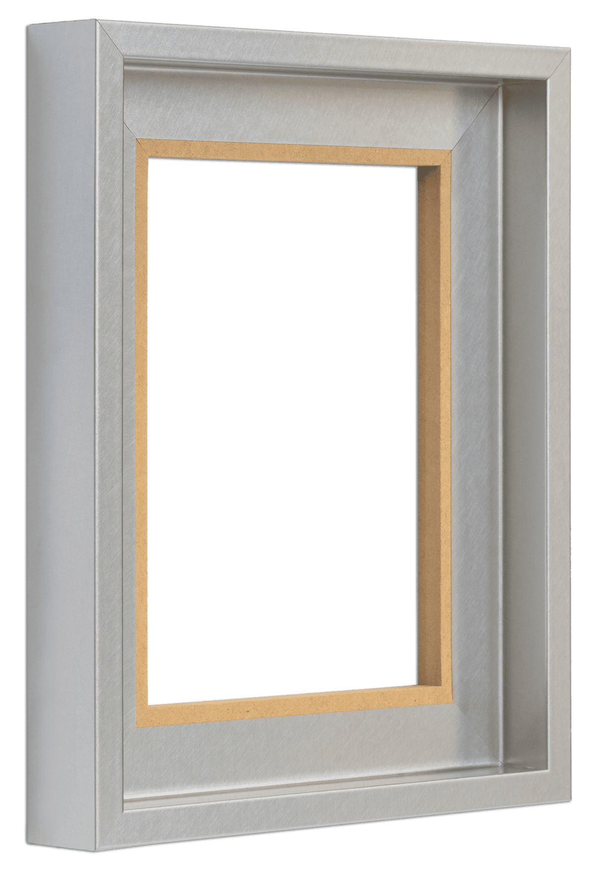 Canvas Floater Silver Picture Frame