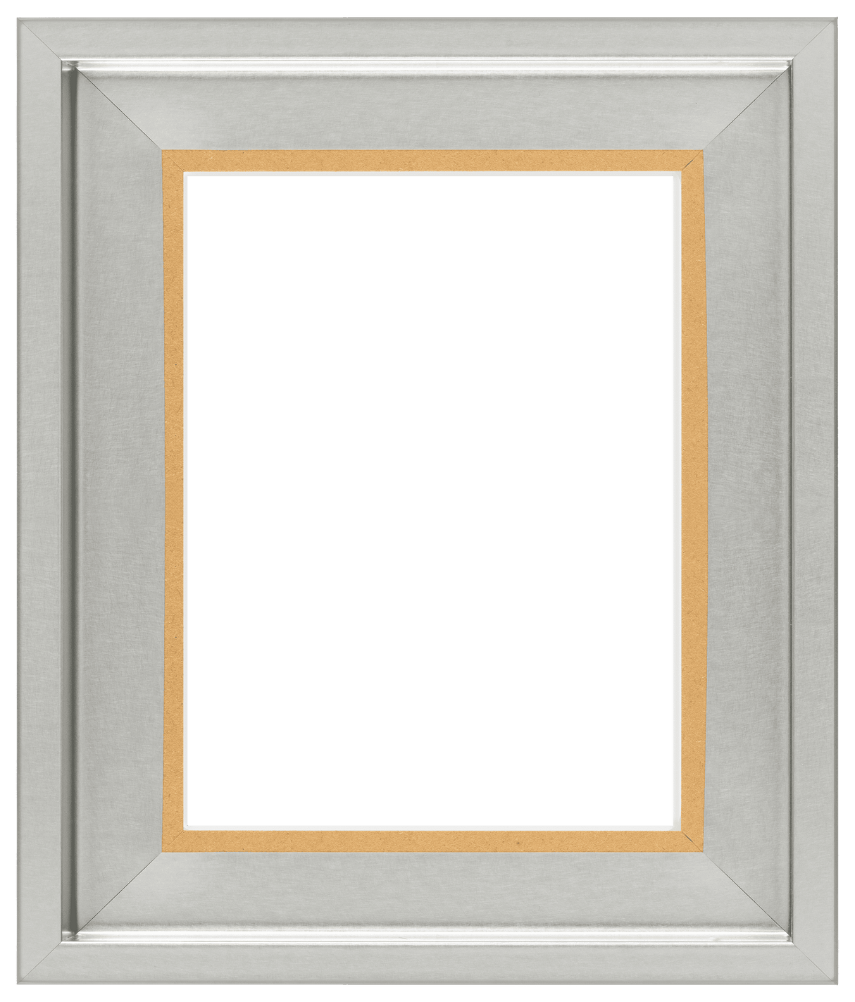 Canvas Floater Silver Picture Frame
