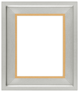 Canvas Floater Silver Picture Frame