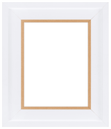 Canvas Floater White Picture Frame
