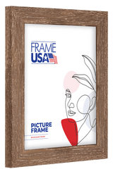 Chalked Natural Picture Frame