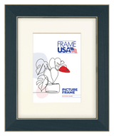 Clean Cut Blue Picture Frame