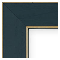 Clean Cut Blue Picture Frame