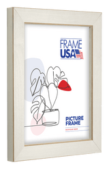 Clean Cut Off-White Picture Frame